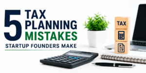 5 Tax Planning Mistakes Startup Founders Make